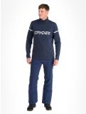 Miniatuur Spyder, Speed Fleece 1/2 Zip skipully heren True Navy blauw 