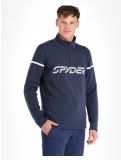 Miniatuur Spyder, Speed Fleece 1/2 Zip skipully heren True Navy blauw 