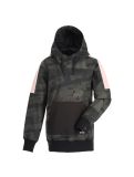 Miniatuur Superdry, Freestyle Tech Overhead winter anorak dames camo groen 