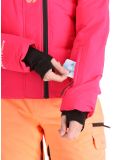 Miniatuur Superdry, Hooded Ski Boxy Puffer AA Jas gevoerd dames Hyper Fire Pink Roze 