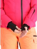 Miniatuur Superdry, Hooded Ski Boxy Puffer AA Jas gevoerd dames Hyper Fire Pink Roze 