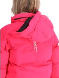 Miniatuur Superdry, Hooded Ski Boxy Puffer AA Jas gevoerd dames Hyper Fire Pink Roze 