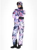 Miniatuur Superdry, Ski Boxy Puffer AA Jas gevoerd dames Mountain Mesh Purple Multicolor, Paars 