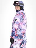 Miniatuur Superdry, Ski Boxy Puffer AA Jas gevoerd dames Mountain Mesh Purple Multicolor, Paars 