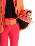 Miniatuur Superdry, Ski Luxe Puffer AA Jas gevoerd dames Pastelline Coral Roze 