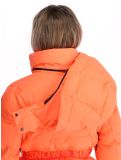 Miniatuur Superdry, Ski Luxe Puffer AA Jas gevoerd dames Pastelline Coral Roze 