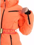 Miniatuur Superdry, Ski Luxe Puffer AA Jas gevoerd dames Pastelline Coral Roze 