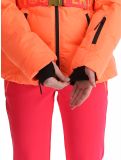 Miniatuur Superdry, Ski Luxe Puffer AA Jas gevoerd dames Pastelline Coral Roze 