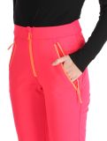 Miniatuur Superdry, Ski Softshell Slim BC Skibroek Softshell dames Hyper Fire Pink Roze 