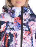 Miniatuur Superdry, Ski Ultimate Rescue AA Jas gevoerd dames Mountain Mesh Purple Multicolor, Paars 