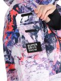 Miniatuur Superdry, Ski Ultimate Rescue AA Jas gevoerd dames Mountain Mesh Purple Multicolor, Paars 