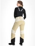 Miniatuur Tenson, Aerismo Ski BA Skibroek Gevoerd dames Light Beige Beige 