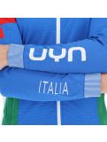 Miniatuur Unleash your Nature, Natyon Italy Ow Knitted 2Nd Layer Full Zip vest heren blauw 