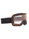 Miniatuur Uvex, Downhill 2100 V S1-3 PA Goggles unisex Black Matt / Mirror Red Zwart 