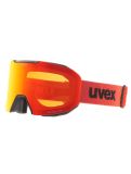 Miniatuur Uvex, Evidnt Attract Cv Dl/fm PA Goggles unisex Black Matt Zwart 