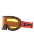 Miniatuur Uvex, Evidnt Attract Cv Dl/fm PA Goggles unisex Black Matt Zwart 