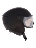 Miniatuur Uvex, Instinct Visor skihelm met vizier unisex Black Matt / Mirror Silver zwart 