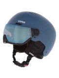 Miniatuur Uvex, Wanted Visor OA Vizierhelmen unisex Stone Blue / Mirror Blue Blauw 