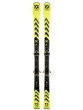 Miniatuur Völkl, Racetiger SC + Vmotion 3 12 GW ski's unisex Yellow geel 