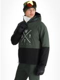 Miniatuur Watts, XMETOD AF Anorak heren Green / Black Groen, Zwart 