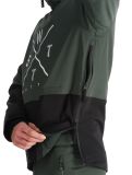 Miniatuur Watts, XMETOD AF Anorak heren Green / Black Groen, Zwart 