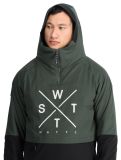 Miniatuur Watts, XMETOD AF Anorak heren Green / Black Groen, Zwart 