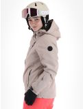 Miniatuur Whistler, Drizzle ski-jas dames Simply Taupe grijs 