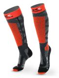 Miniatuur X-socks, Ski Rider 4.0 skisokken unisex Grey / Orange grijs, oranje 