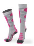 Miniatuur X-socks, Ski Silk Merino 4.0 W skisokken dames Grey / Pink grijs, roze 