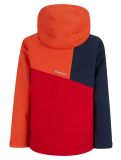 Miniatuur Ziener, Anzo Junior ski-jas kinderen Red Salsa blauw, oranje, rood 