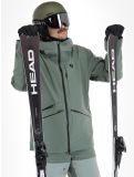 Miniatuur Ziener, Tahan hardshell ski-jas heren Green Mud groen 