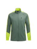 Miniatuur Peak Performance, Rider Zip vest heren fells view groen 