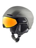 Miniatuur Alpina, ORO QV Mips skihelm met vizier unisex Gunmetal Matt grijs 