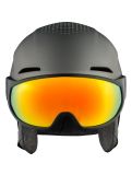 Miniatuur Alpina, ORO QV Mips skihelm met vizier unisex Gunmetal Matt grijs 