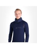 Miniatuur Buff, Merino Lightweight sjaal unisex solid denim blauw 