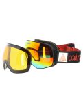 Miniatuur Cairn, Focus Otg skibril unisex Mat Black Orange Mirror oranje, zwart 