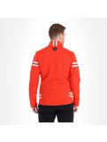 Miniatuur Spyder, Wengen Encore Full Zip vest heren volcano Rood