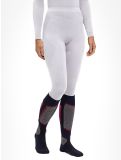 Miniatuur Falke, Long Tights FB Thermobroek dames White Wit 