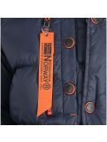 Miniatuur Geographical Norway, Citernier, winterjas, heren, Navy blauw