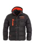 Miniatuur Geographical Norway, Citernier, winterjas, heren, zwart