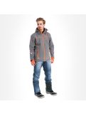 Miniatuur Geographical Norway, Tushiba Men 007 + Bs softshell ski-jas heren light grijs, oranje 