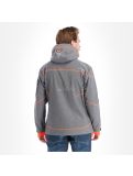 Miniatuur Geographical Norway, Tushiba Men 007 + Bs softshell ski-jas heren light grijs, oranje 