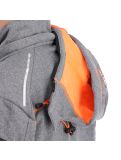 Miniatuur Geographical Norway, Tushiba Men 007 + Bs softshell ski-jas heren light grijs, oranje 