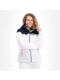 Miniatuur Helly Hansen, Motionista lifaloft, ski-jas, dames, wit