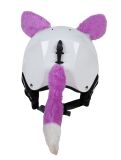 Miniatuur Hoxyheads, Hoxy Ears helmcover unisex Pussycat roze 