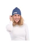 Miniatuur Deluni, Lightweight Neckwarmer Triangles sjaal unisex blauw 