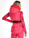 Miniatuur Kou Sportswear, Alpine elegance ski-jas dames Pink roze 