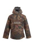 Miniatuur Napapijri, Rainforest anorak camouflage, winterjas, kinderen, groen