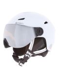 Miniatuur Cairn, Electron visor J (CAT. 3) skihelm met vizier kinderen mat wit 