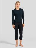 Miniatuur Odlo, Active Warm Eco thermoshirt dames Dark Sapphire blauw 